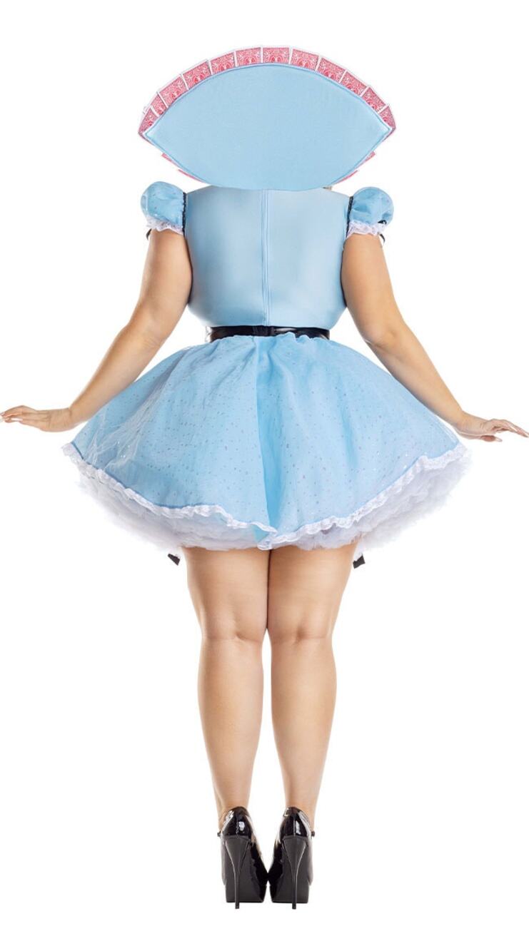 NEW Party King Deck of Cards Alice in Wonderland Costume Size 1X